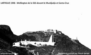 Oran - Djebel Murdjadjo - Survol Fort et Eglise Santa-Cruz